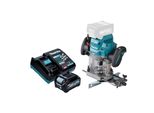 Makita Rp 001 GD101 Fresatrice A Batteria 40 V Max. 12 Mm Brushless + 1X Batteria Ricaricabile 2,5 Ah + Caricabatterie