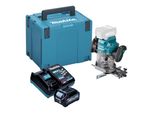 Makita Rp 001 GD101 Fresatrice A Batteria 40 V Max. 12 Mm Brushless + 1X Batteria 2,5 Ah + Caricabatterie + Makpac