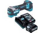 Makita Tm 001 GD101 Utensile Multifunzione A Batteria 40 V Max. Starlock Max Brushless + 1 Batteria Ricaricabile 2,5 Ah + Caricabatterie