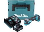Makita Tm 001 GD101 Utensile Multifunzione A Batteria 40 V Max. Starlock Max Brushless + 1X Batteria Ricaricabile 2,5 Ah + Caricabatterie + Makpac