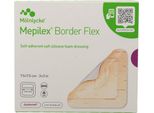 Medicazione Adesiva In Schiuma Mepilex Border Flex 7,5X7,5 Cm 5 Pz