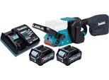 Makita Bs 001 GD201 Levigatrice A Nastro A Batteria 40 V Max. 76 X 533 Mm Brushless + 2X Batteria Ricaricabile 2,5 Ah + Caricabatterie