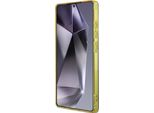 Etui Guess 4G Glitter Triangle Buttons Magsafe Do Samsung Galaxy S25 Ultra BrąZowy