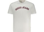 T-Shirt Uomo Bianca Manica Corta Regular Fit In Cotone Organico Girocollo