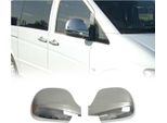 Calotte Specchietti Coprispecchietto Per Mercedes Vito W639 2003-2010 Cromo Abs Argento