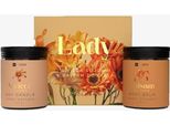 Hiskin Lady Sweet Oranges Set [Candela Di Soia + Lozione Per Il Corpo] 2 X 200 Ml