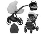 Kunert Arizo 3In1 In Grigio - Carrozzina Leggera Dal Design Moderno