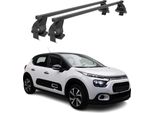 Portapacchi Menabo Per CitroëN C3 Iv 2024-2025 Acciaio Nero 2 Pezzi