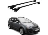 Menabo Portapacchi Base Per Seat Alhambra Mk2 2010-2020 75Kg Alluminio Nero 2X