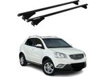 Menabo Portapacchi Base Per Ssangyong Korando 2019-2025 75Kg Alluminio Nero 2X