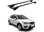 Menabo Portapacchi Base Per Seat Arona 2017-2025 75Kg Alluminio Nero 2 Pz