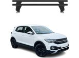 Portapacchi Menabo Per Vw T-Cross 2018-2025 Alluminio Nero 2 Pz