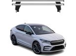 Portapacchi Menabo Per Skoda Enyaq Coupè 2022-2025 Grigio Alluminio 2 Pz
