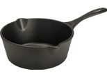 Victoria 37819 Padella In Ghisa Smaltata A Induzione 20 Cm, Padella In Ghisa Senza Ptfe Nero
