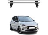 Portapacchi Menabo Per Hyundai I10 Iii 2023-2025 Facelift Grigio Alluminio 2X