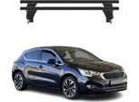 Portapacchi Menabo Per Ds DS4 2015-2020 Fl Alluminio Nero 2 Pezzi