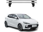 Portapacchi Menabo Per Mg MG3 2024-2025 Grigio Alluminio 2 Pezzi
