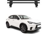 Portapacchi Menabo Per Lexus Lbx 2023-2025 Alluminio Nero 2 Pezzi