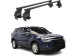 Portapacchi Menabo Per Ssangyong Korando Mk4 2019-25 Acciaio Nero 2X