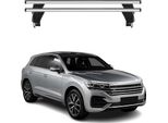 Portapacchi Menabo Per Vw Touareg Iii 2018-2025 Grigio Alluminio 2 Pz