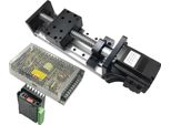 Piattaforma A Guida Lineare, Larghezza 80 Mm, Elevata Capacità Di Carico, Corsa 300 Mm, Kit Di Potenza Motore Aperto