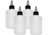Confezione Da 4 Bottiglie Per Spezie Da Esterno, Olio, Spezie, Contenitori Per Carburante, Dispenser Per Campeggio, Barbecue, Picnic, Viaggi