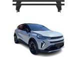 Portapacchi Menabo Per Renault Symbioz 2024-2025 Alluminio Nero 2 Pz