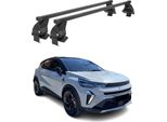 Portapacchi Menabo Per Renault Symbioz 2024-2025 Acciaio Nero 2 Pezzi