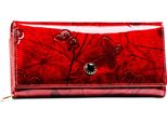 Portafoglio Donna In Pelle Ptn 42100-BFBC-8270 Rosso