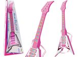 Chitarra Elettrica Rosa Per Bambini Con Luci E Melodie