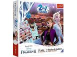 Trefl Frozen Gioco Da Tavolo 2 In 1 Frozen Ii
