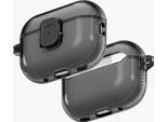 Etui Uniq Glase Pro Per Airpods Pro 3 Custodia Di Blocco Fumo
