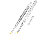 Vevor 1 Coppia Di Guide Per Cassetti Ad Estrazione Totale 965 Mm, Portata 226,8 Kg, Guide Per Cassetti, Cuscinetti A Sfera Con Cricchetto, Guide Telescopiche Laterali Per Scaffali, Armadi, Cassetti Industriali