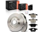 Frankberg 2X Dischi Freno 4X Pastiglie Freno Asse Anteriore Per Jaguar Xf X250 Xf Sportbrake Xj X350 X358 X351 Xk X150