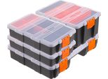 Relaxdays Set Di 4 Contenitori Per Oggetti Vari