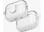 Uniq Glase Pro Custodia Per Airpods Pro 3 Custodia Di Blocco Trasparente