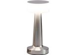 Avizar, Lampada Ambientale Led Wireless Touch 3 Modalità, Argento