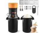 Vevor Mulino Elettrico Per Cereali 25 L, Macina Spezie 600 W, Macina Spezie Con Lame Zincate E Affilate, Polverizzatore Per Cereali Secchi, Spezie, Muesli, Caffè, Mais 390X320X815 Mm