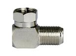 Televes F-Winkeladapter Stecker-Buchse 90 Grad FWV1