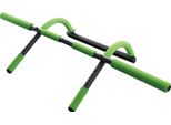SCHILDKRÖT960044 SchildkrÖT Barra Orizzontale Multifunzione Per Porte 4 In 1, Nero/Verde