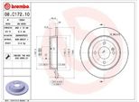 2X Brembo 08.C172.10 Disco Freno