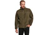 Brandit - Maglione Teddyfleece Troyer Oliva - 5XL