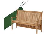Cuscino Da Panca Teako Design 120X54 Cm Per Panca Da Giardino Pescara - Comodo Cuscino Da Seduta In Vari Colori (Verde)