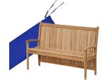 Cuscino Da Panca Teako Design 120X54 Cm Per Panca Da Giardino Pescara - Comodo Cuscino Da Seduta In Vari Colori (Blu)