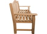 Panchina Da Giardino Teako Design In Teak Catania - Panchina In Legno Resistente Alle Intemperie In Larghezza 120/150/180 Cm, Robusta Panchina Per Giardino E Terrazza (180 Cm)