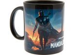 Star Wars: The Mandalorian - Tazza Da Caffè Nightfall BS2310 (Taglia Unica) (Nero/Blu/Giallo)