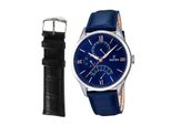 Festina Orologio Da Polso In Pelle Analogico Multifunzione Classico Da Uomo Blu D2USF16823/3