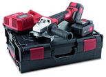 Smerigliatrice Angolare A Batteria Flex Lbe 125 18.0-EC/5.0 Set (18 V, Incl. 2 Batterie 5.0 Ah)