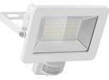 Goobay 53884 Faretto Led Da Esterno, 50 W, Con Rilevatore Di Movimento Con 4250 Lm, Luce Bianca Neutra (4000 K), Sensore Pir Con Funzione On/Off E Pressacavo M16, Adatto Per Uso Esterno (IP44)
