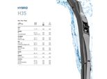 Spazzola Tergicristallo Hella Ibrida Lato Passeggero Anteriore 9XW204584-141